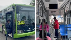 Usuarios celebran el nuevo autobús híbrido ´Ulúa´ en Veracruz-Boca del Río | VIDEO