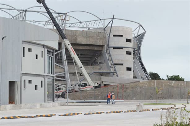 Así avanza la remodelación del Estadio Luis "Pirata" en Boca del Río | VIDEO