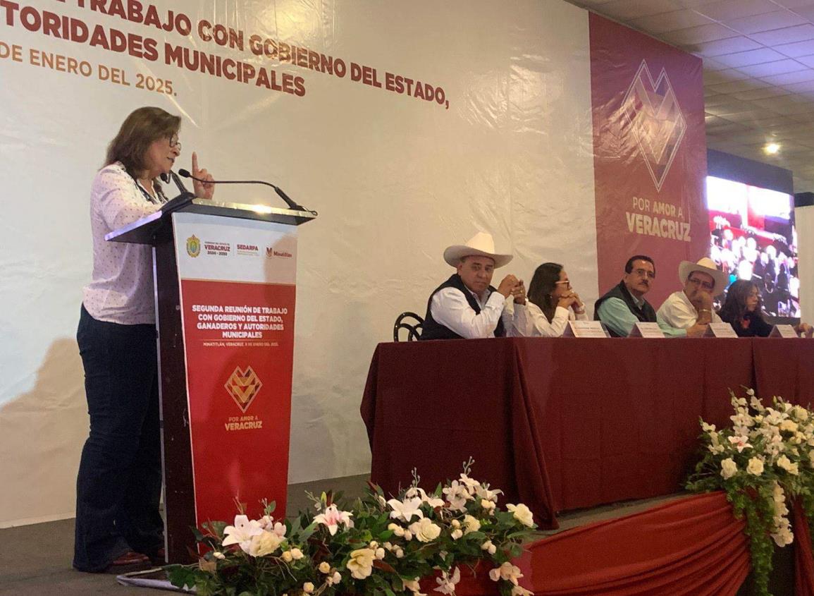 Plantea Rocío Nahle estrategia para sacar de zona B a 47 municipios de Veracruz | VIDEO