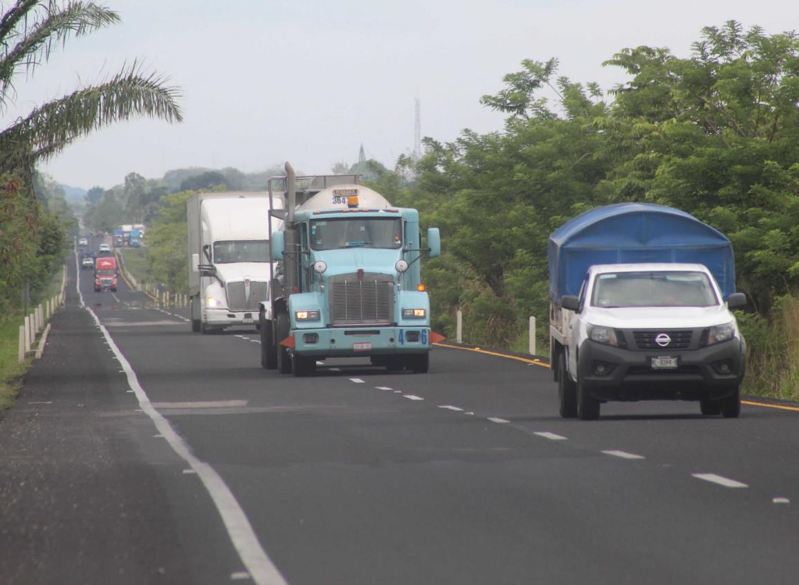 Persisten riesgos para ciclistas en carretera Costera del Golfo