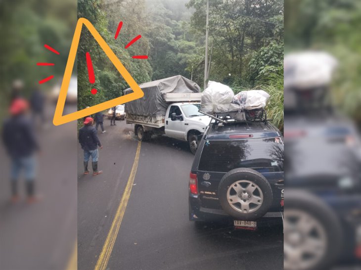 Se registra accidente en la carretera Fortín-Huatusco