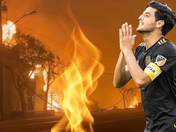 Carlos Vela pierde su hogar en los incendios de California