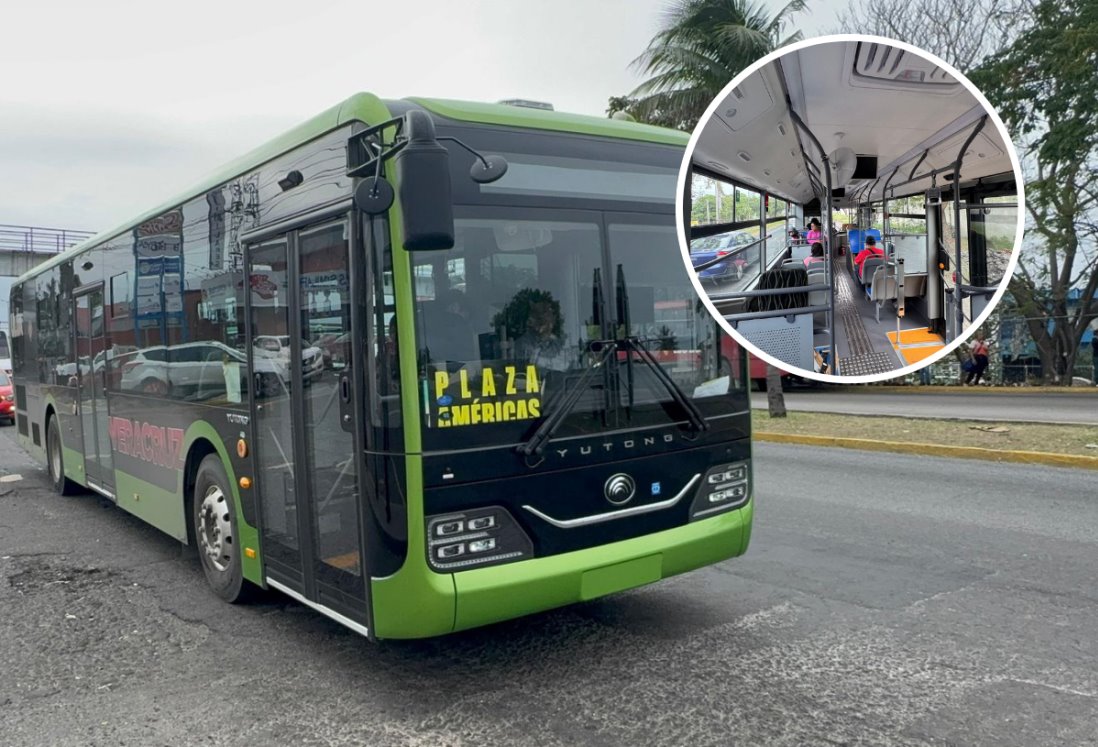 Cuánto cuesta viajar en el nuevo autobús híbrido Ulúa que circula en Veracruz y Boca del Río