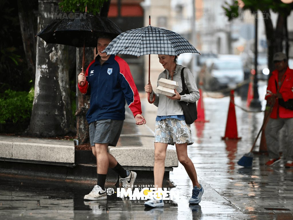 A qué hora lloverá con más intensidad en Veracruz este jueves 09 de enero