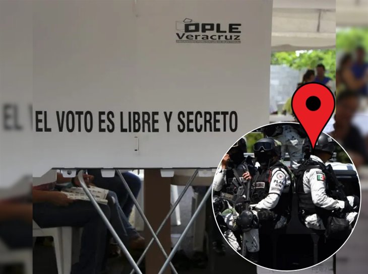 Guardia Nacional y fuerzas estatales apoyarán para seguridad de candidatos en elecciones de Veracruz