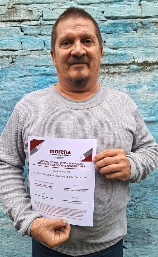 Exfuncionario morenista se apunta candidato a presidencia municipal de Coatzacoalcos