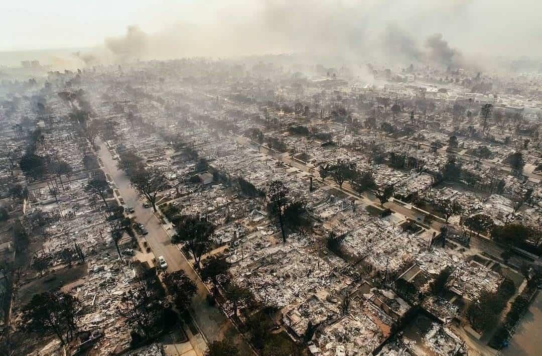 Incendio en Los Ángeles: imágenes satelitales revelan la devastación I FOTOS