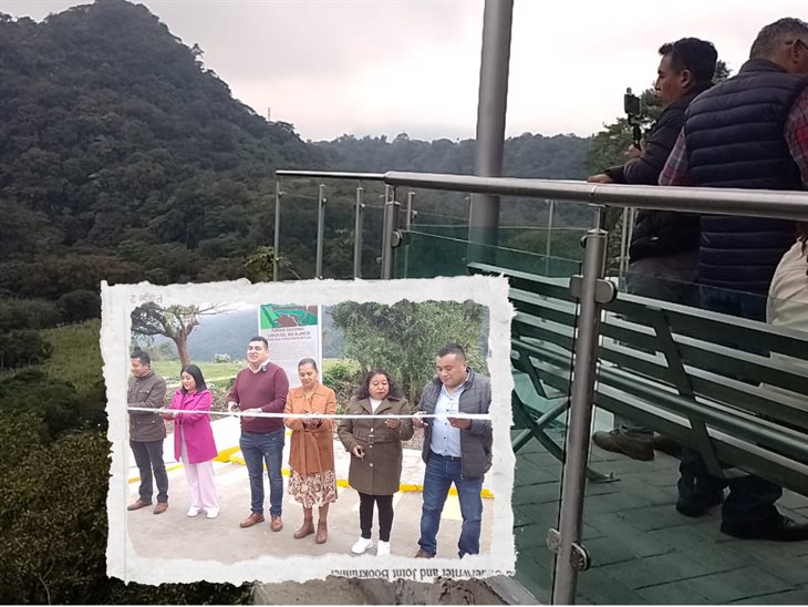 Inauguran Mirador de Cristal y esperan repunte turístico en Ixtaczoquitlán