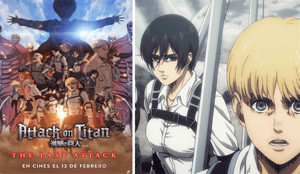 Película Attack on Titan: The Last Attack ¿Cuándo se estrena en cines de México? 