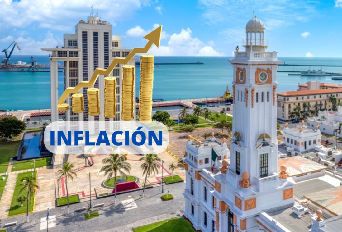 Veracruz, entre los estados con mayor inflación al cierre de 2024