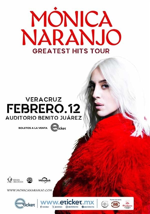 Concierto de Mónica Naranjo en Veracruz: así puedes comprar tus boletos al 2x1