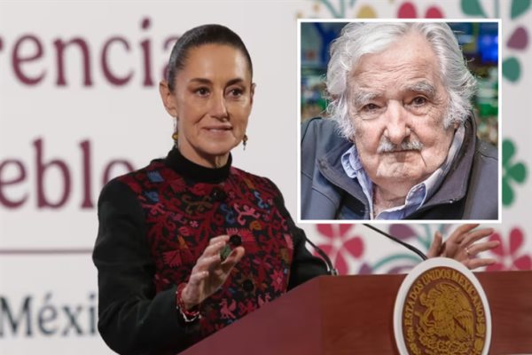 Claudia Sheinbaum envía mensaje de agradecimiento a Pepe Mujica, expresidente de Uruguay