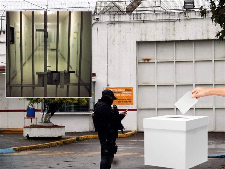 Internos en penales de Veracruz, sólo podrán votar por presidencias municipales: INE