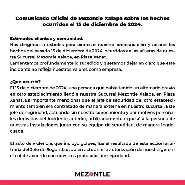 Mezontle rompe el silencio tras agresión a cliente; así reaccionaron las redes