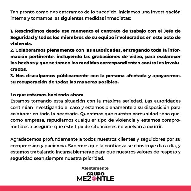 Mezontle rompe el silencio tras agresión a cliente; así reaccionaron las redes