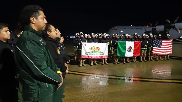 México envía equipo de expertos para enfrentar incendios en California