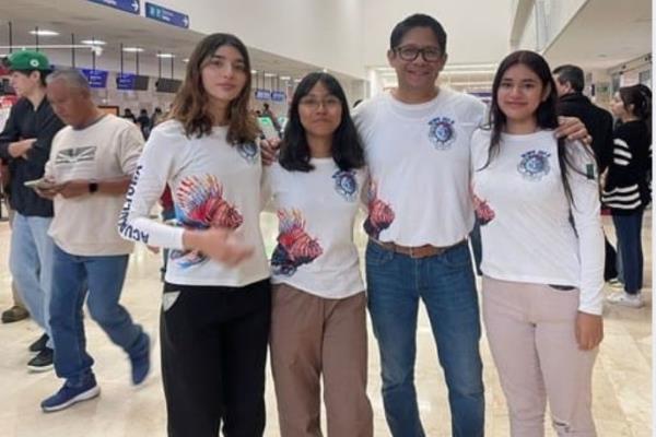 Veracruz exporta jóvenes con talento a Abu Dabi; llevan proyectos ambientales