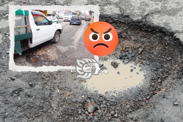 ¿Y las autoridades?: por lluvias, baches en Las Trancas se hicieron más profundos