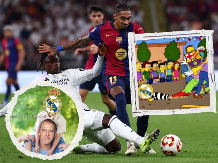 Los MEMES no perdonan tras la goleada del Barcelona al Real Madrid