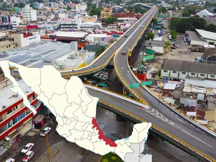 Comenzará construcción de un distribuidor vial en Veracruz, anuncia Claudia Sheinbaum 