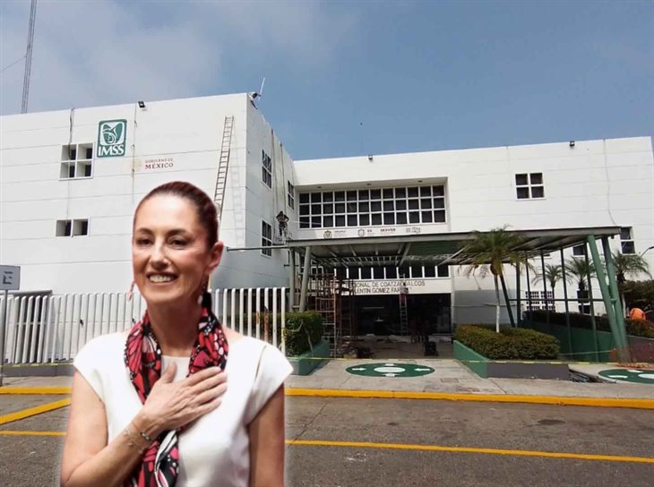 Presidenta promete creación de 18 hospitales del IMSS Bienestar; Veracruz entre los beneficiados