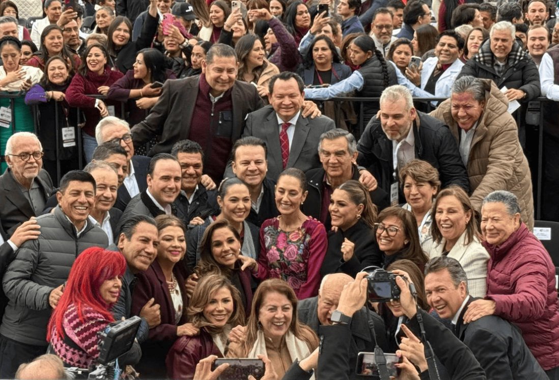 Rocío Nahle celebra proyectos de infraestructura anunciados por Claudia Sheinbaum