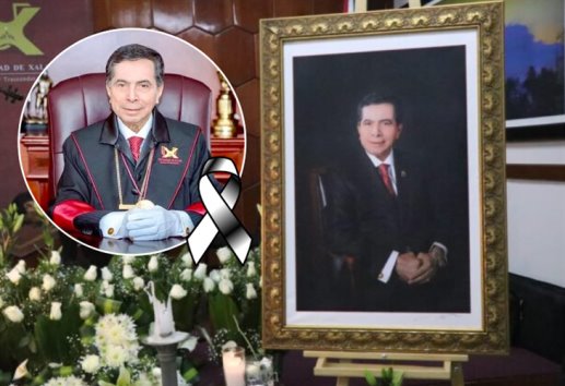 Dan el último adiós a Carlos García Méndez, rector de la Universidad de Xalapa 