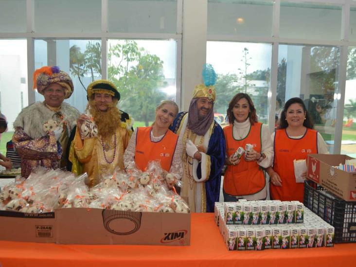 Celebran en Criver la llegada de los Reyes Magos