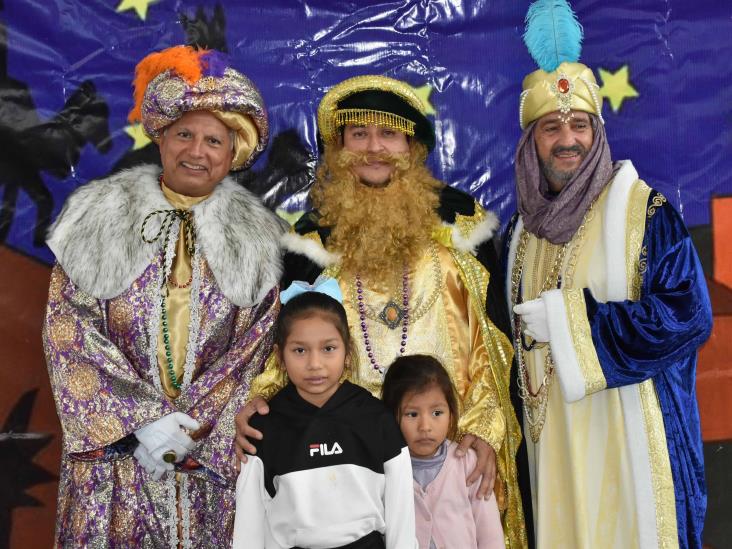 Celebran en Criver la llegada de los Reyes Magos