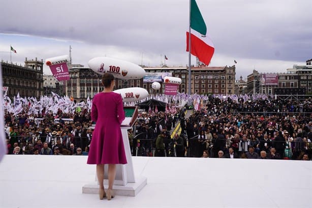 "Servir al pueblo y a la patria es el mayor privilegio", destaca Claudia Sheinbaum