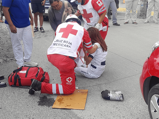 Estudiante de enfermería es atropellada en carretera Veracruz-Xalapa