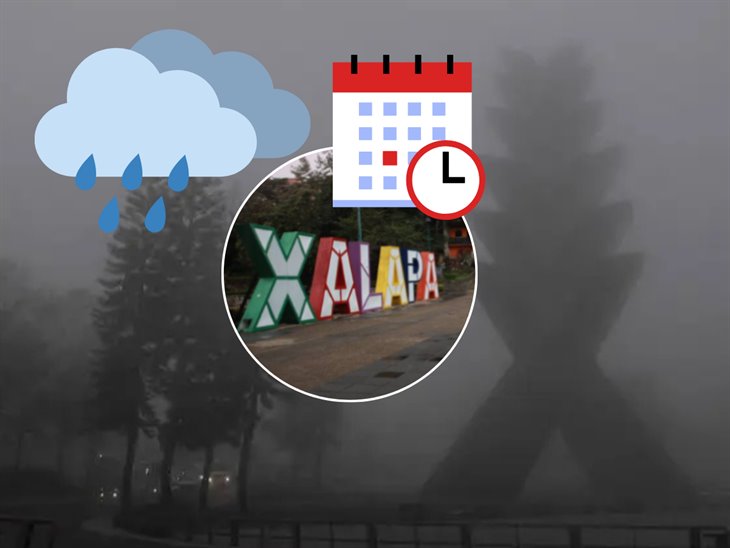 Frente frío 23: ¿a qué hora lloverá en Xalapa este 14 de enero?