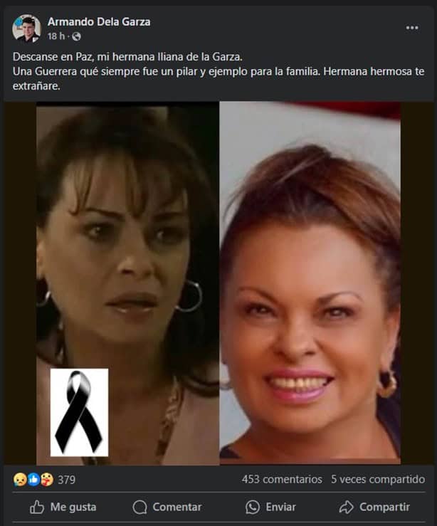 ¿De qué murió Iliana de la Garza? Actriz de Salomé y La Rosa de Guadalupe