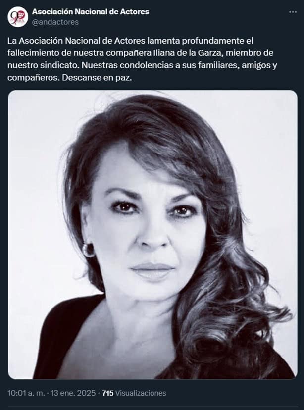 ¿De qué murió Iliana de la Garza? Actriz de Salomé y La Rosa de Guadalupe