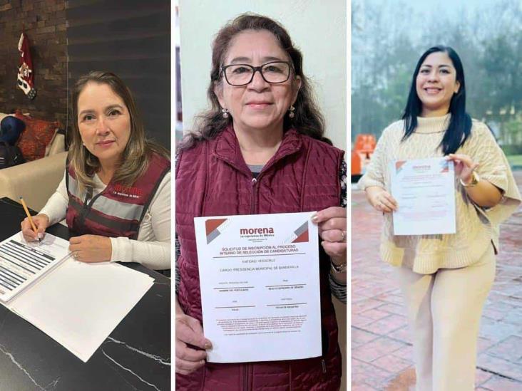 Al momento, 3 mujeres buscan candidatura de Morena en Banderilla