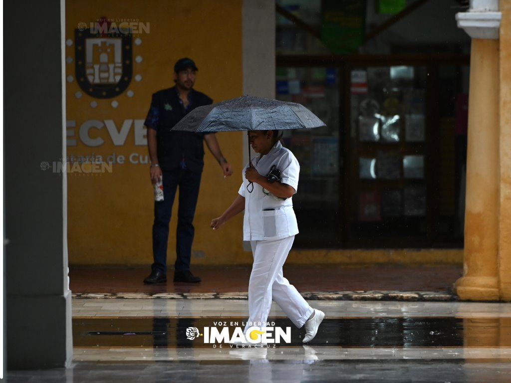 A qué hora lloverá en Veracruz y Boca del Río HOY 14 de enero