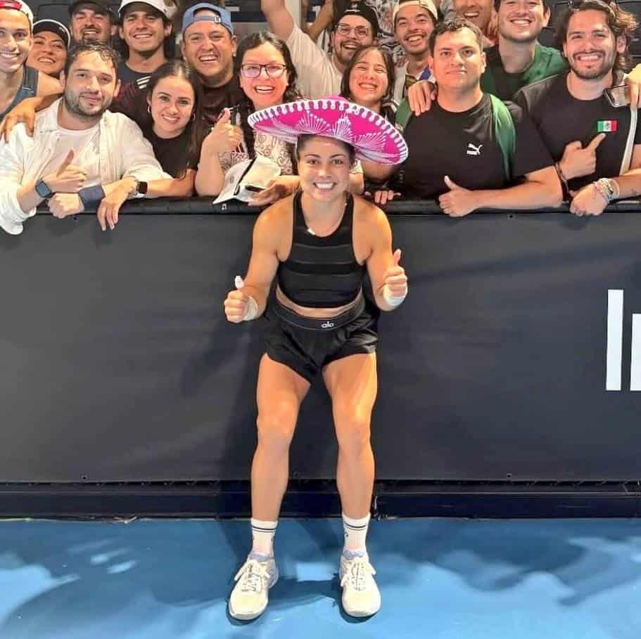 Hace historia Renata Zarazúa en el tenis azteca