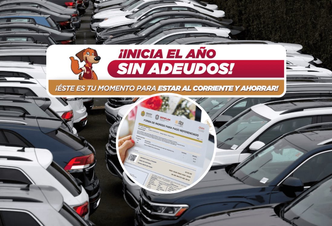 Derecho Vehicular en Veracruz: aprovecha el 15% de descuento durante enero