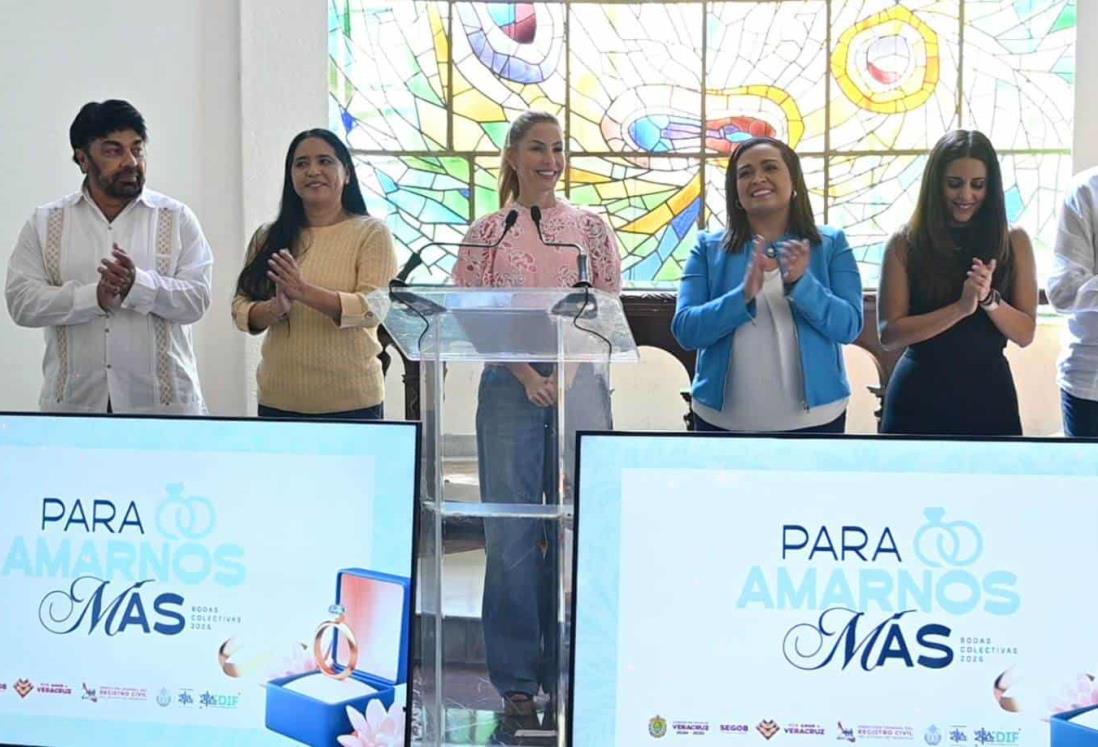 Paty Lobeira anuncia la convocatoria para las Bodas Colectivas 2025 en Veracruz