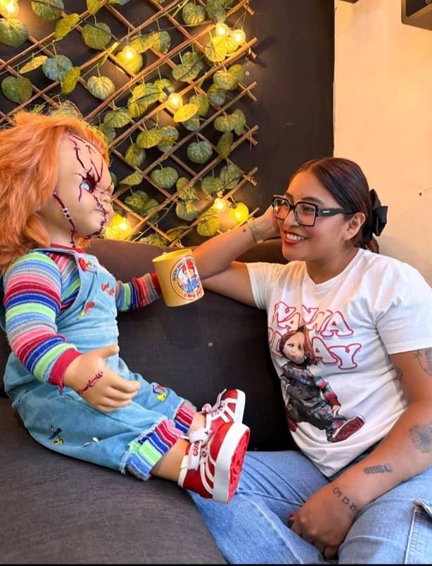 ¡Irreal! Buscan a muñeco Chucky en Xalapa; fue robado en barbería (+VIDEO)