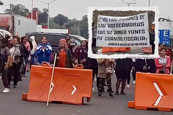 Vuelven Los 400 pueblos; bloquean autopista Gutiérrez Zamora-Tihuatlán