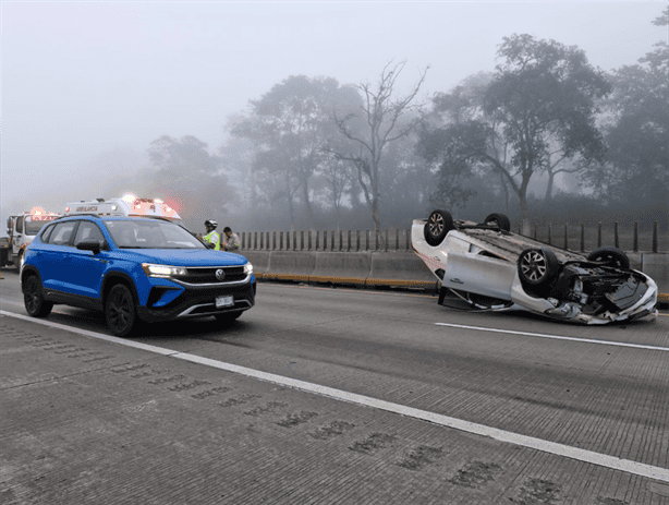 ¡Encontronazos! se registran 3 accidentes en la autopista Orizaba-Córdoba