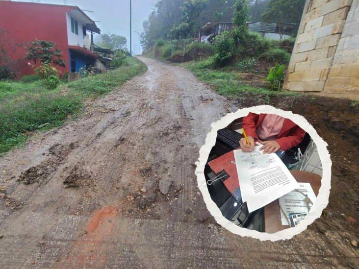 Tras varios años y peticiones, esta calle sigue sin ser pavimentada en Xalapa