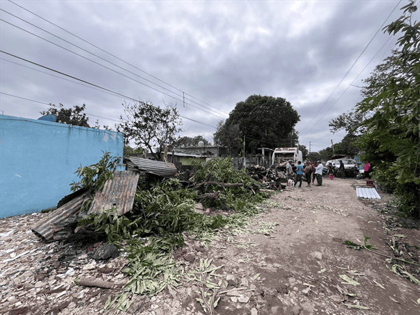 Doña Rosita y su esposo, afectados por incendio en Predio I, piden ayuda para reconstruir su hogar