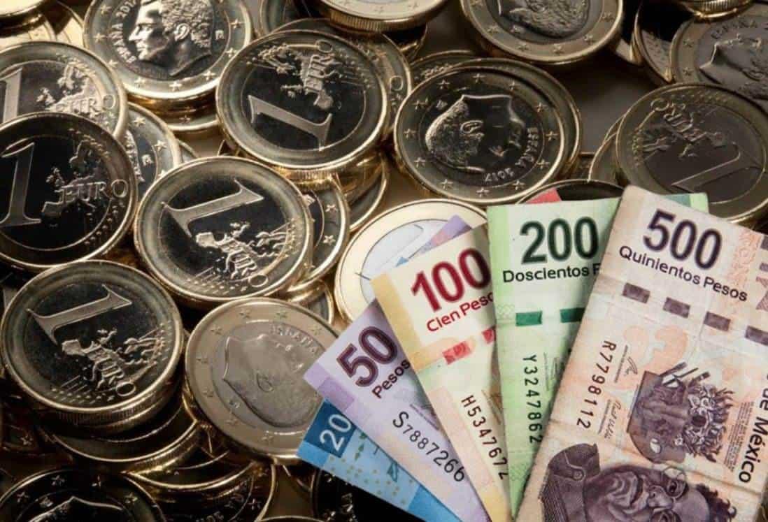 Precio del euro frente a la moneda mexicana HOY jueves 16 de enero