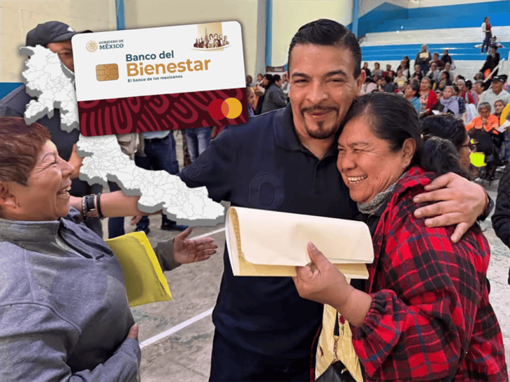 ¿Ya tienes tu Tarjeta del Bienestar? Continúa entrega a mujeres y adultos mayores en Veracruz