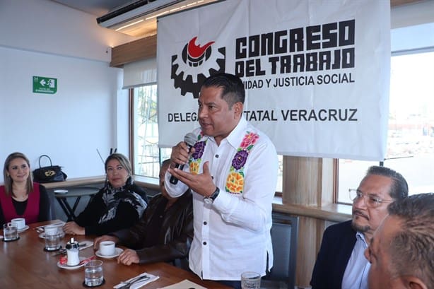 Unidad y colaboración destacan en reunión del Congreso del Trabajo en Veracruz