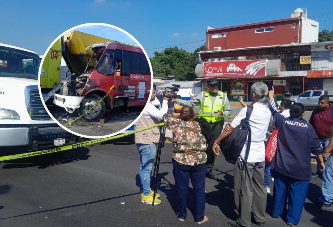 Falso que hayan amputado la pierna a niño tras choque de camión con tráiler en Veracruz