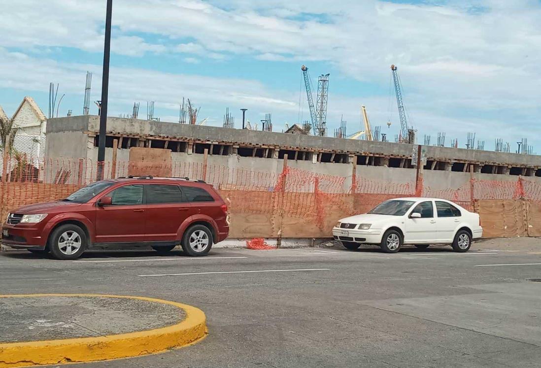 Así avanza la construcción del nuevo Mercado de Artesanías en Veracruz