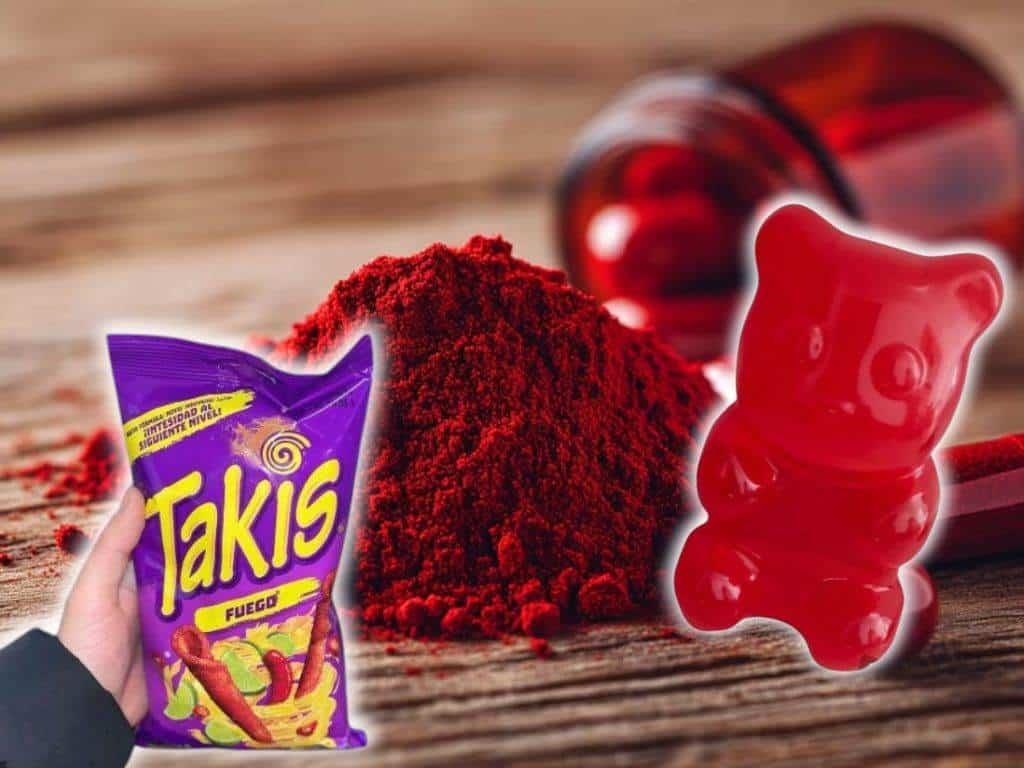 Estos productos se venden en México con el colorante rojo 3, relacionado al cáncer